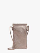 Cross Body Tas Nine Leder Milano Roze nine NI26061