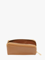Longchamp Le foulonn� Kredietkaarthouder Bruin-vue-porte