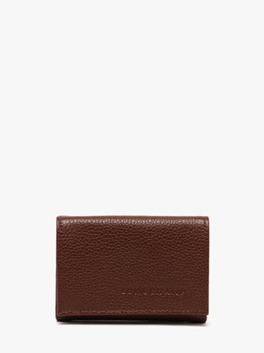 Longchamp Le foulonn� Portefeuille Bruin