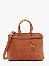 Handtas M Faubourg Su�de Leder Lancel Bruin faubourg A14257