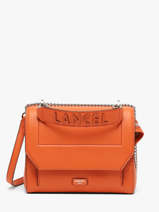 Handtas M Ninon Leder Lancel Oranje ninon A09222