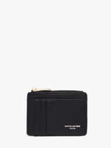 Portefeuille David jones Zwart saffiano 3