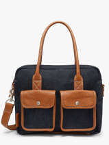 Handtas A4 Formaat Denim Paul marius Blauw denim DANDYDEN