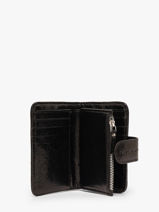 Portefeuille Leder Paul marius Zwart eclipse VALENECL-vue-porte