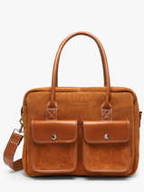 Handtas A4 Formaat La Suite Leder Paul marius Bruin la suite DANDYSUI