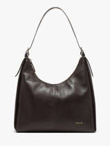 Schoudertas Tina Glad Leder Nat et nin Bruin vintage TINA