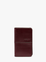 Portefeuille Leder Nat et nin Violet vintage YSIA