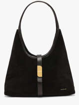 Schoudertas Romeo Leder Nat et nin Zwart vintage ROMEO