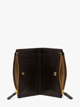 Portefeuille Vintage Leder Nat et nin Bruin vintage SANDY-vue-porte