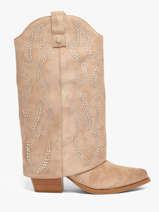 Santiago Laarzen Xti Beige women 146097