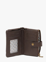 Portemonnee Met Kaarthouder Soft Mandoline Bruin soft 376-vue-porte