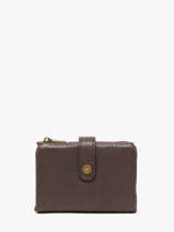 Portemonnee Met Kaarthouder Soft Mandoline Bruin soft 376