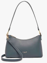 Schoudertas Saffiano David jones Blauw saffiano A