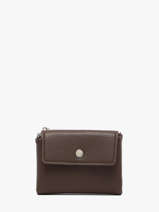 Portemonnee Met Kaarthouder Grained Flora & co Bruin grained F5019