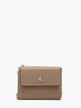 Portemonnee Met Kaarthouder Grained Flora & co Bruin grained F5019