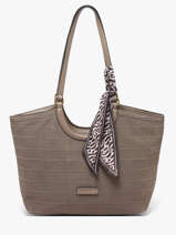 Schoudertas Croco Chic David jones Bruin croco chic CM8681