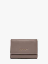 Portefeuille David jones Grijs saffiano 2