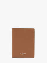 Portefeuille Leder Le tanneur Bruin lucien graine THGR3301
