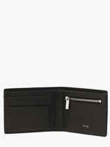 Portefeuille Leder Le tanneur Zwart lucien graine THGR3303-vue-porte