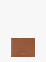 Portefeuille Leder Le tanneur Bruin lucien graine THGR3303