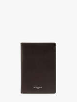 Portefeuille Leder Le tanneur Bruin lucien huile THHU3311
