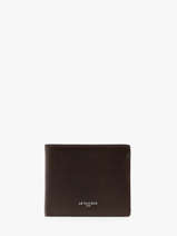 Portefeuille Leder Le tanneur Bruin lucien huile THHU3350