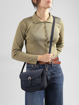 Cross Body Tas Eve Hexagona Blauw eve 6520333-vue-porte
