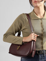 Hobo Caviar Leder Milano Bruin caviar CA26069-vue-porte