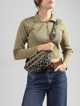 Heuptasje Mandoline Groen leopard 6244-vue-porte