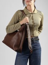 Schoudertas New Grained Gallantry Groen new grained R2053-vue-porte