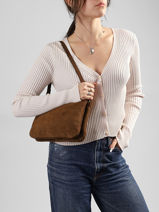 Cross Body Tas Vintage Nat et nin Bruin vintage BILLY-vue-porte