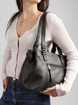 Schoudertas Gracieuse Hexagona Zwart gracieuse 315292-vue-porte