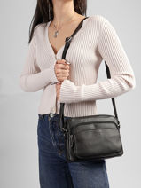 Cross Body Tas Confort Leder Hexagona Zwart confort 466600-vue-porte