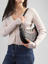 Cross Body Tas Zoe Hexagona Zwart zoe 2320319-vue-porte