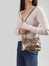 Cross Body Tas Nine Leder Milano Roze nine NI26062-vue-porte