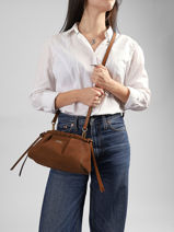 Cross Body Tas Th Soft Leder Tommy hilfiger Bruin th soft AW19010-vue-porte