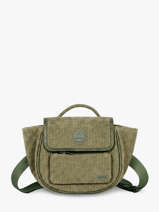 Cross Body Tas Wanderer Katoen Cabaia Groen wanderer CROSSWAN