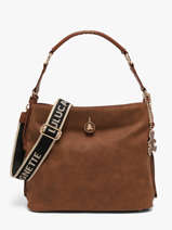 Schoudertas Cadenas Lulu castagnette Bruin cadenas BATISTE
