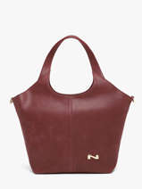 Schoudertas Riverside Leder Nathan baume Rood riverside 2NG