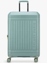Harde Reiskoffer Lutece Delsey Groen lutece 2800821