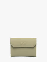 Portefeuille Original N 2 Compartimenten Leder Nathan baume Groen original n 413N