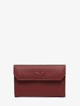Portefeuille Original N Leder Nathan baume Rood original n 410N