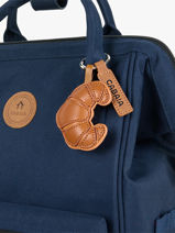 Sleutelhanger Cabaia Bruin accessoire CHARMS-vue-porte