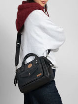 Cross Body Tas Crossbody M Cabaia Zwart crossbody M-vue-porte