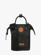 Cross Body Tas Nano Bag 1 Compartiment Cabaia Zwart adventurer NANOBAG