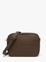 Cross Body Tas N City Leuven Leder Nathan baume Bruin n city 7