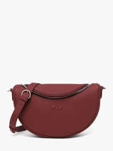 Cross Body Tas Lago Leder Nathan baume Rood brasil 3