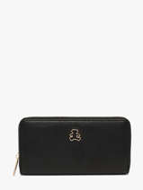 Portefeuille Chrysalide Lulu castagnette Zwart zip CHRYSA52