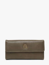 Portefeuille Orasie Lulu castagnette Groen zip ORASIE