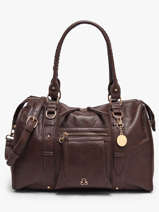 Schoudertas A4 Formaat Bride Lulu castagnette Bruin bride 3